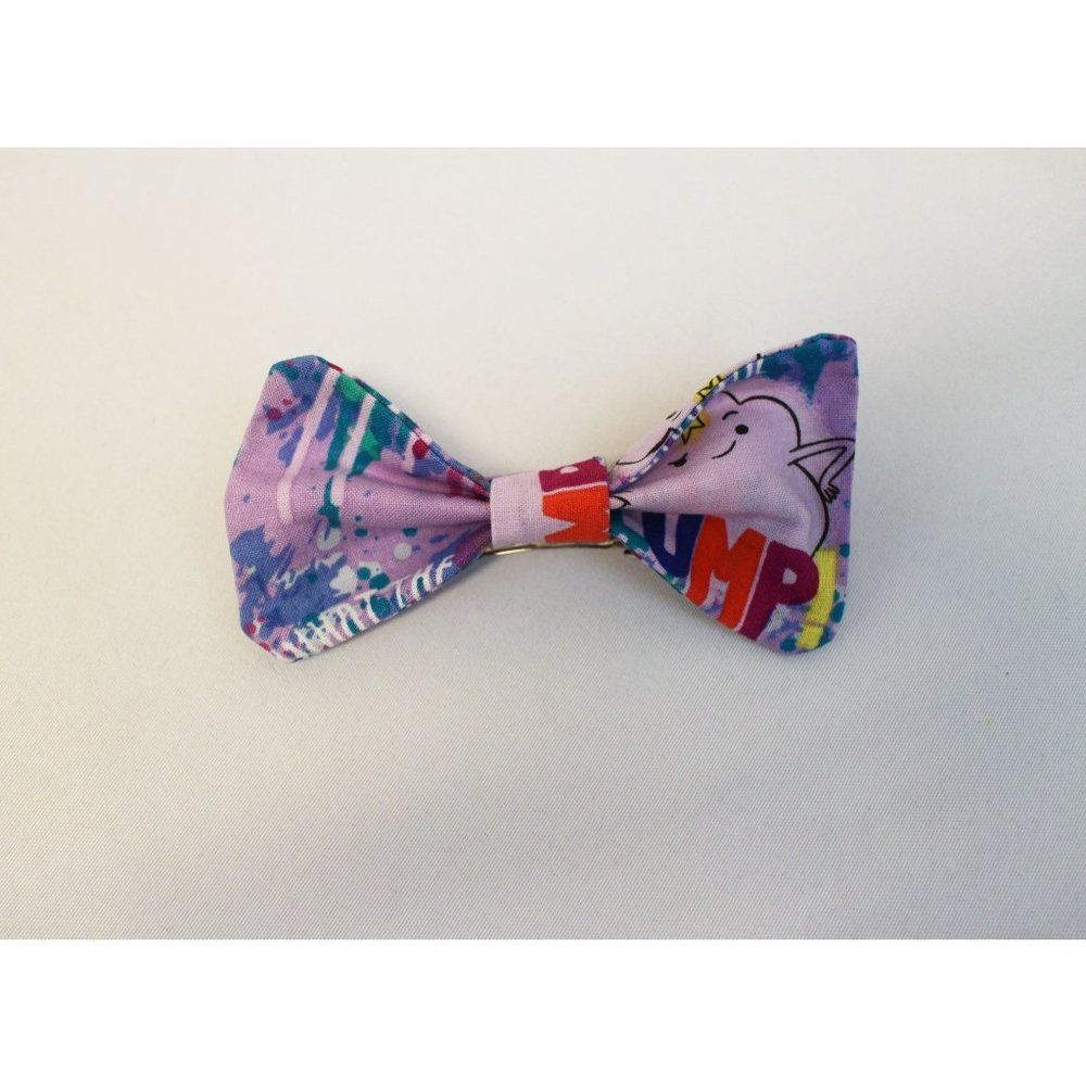 Lumpy Space Princess Cotton Hair Bow on Barrette